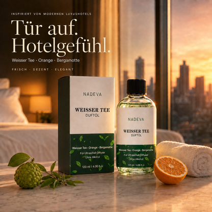 Weisser Tee Duftöl | Das Hotelgeheimnis