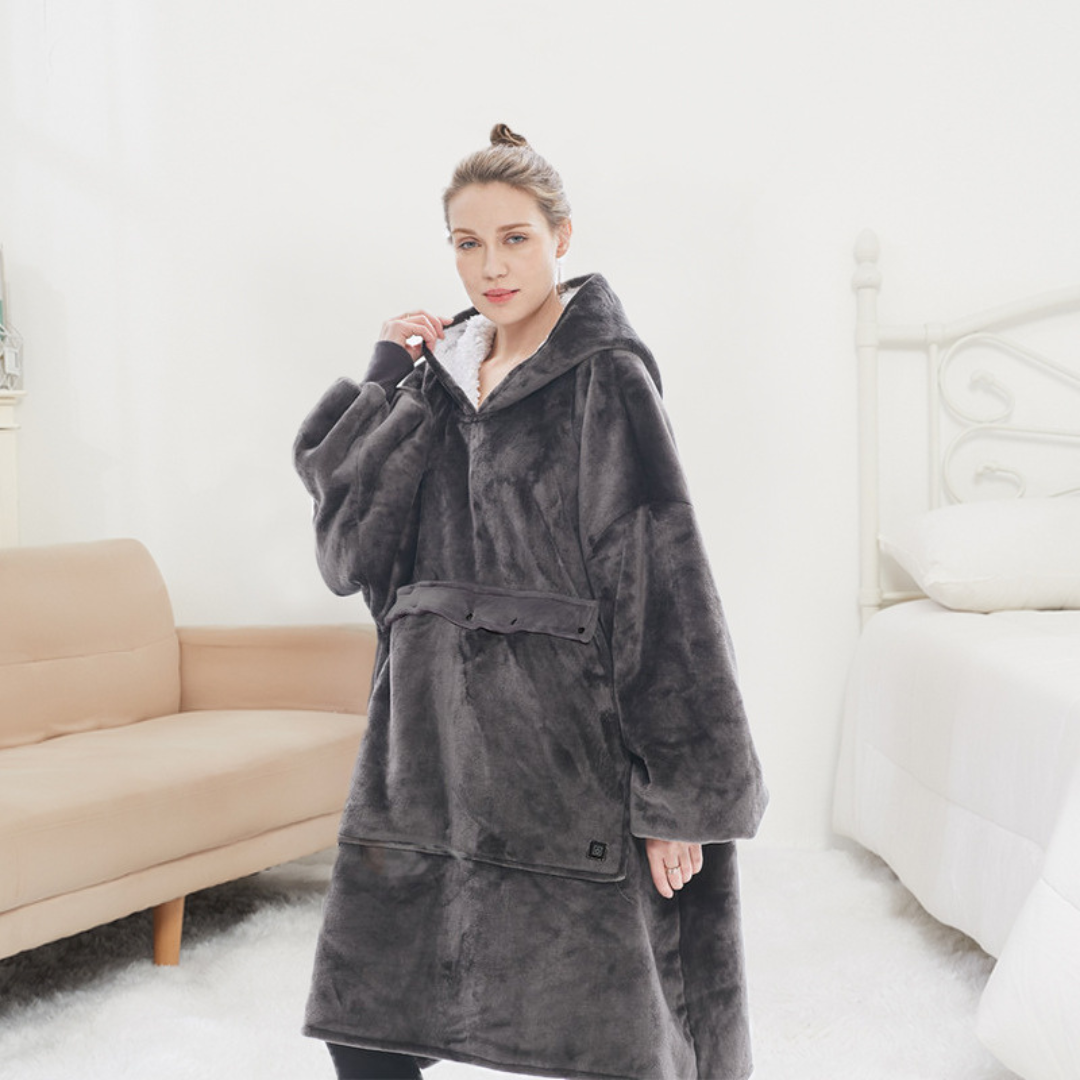 Dein Winterretter - heizbarer XXL Hoodie