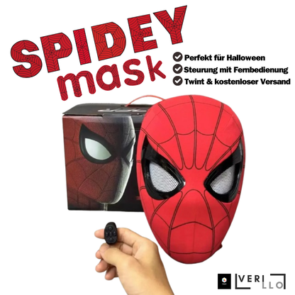 Spidey-Mask realistisch & Fernbedienung